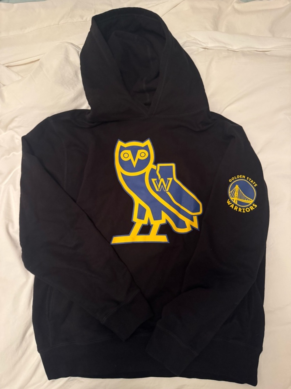 OVO x Golden State Warriors Black Hoodie